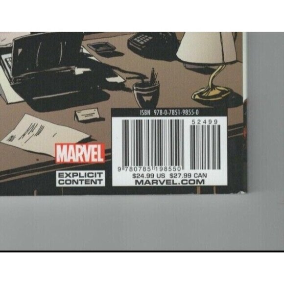 Jessica Jones Alias MAX Bendis Gaydos Vol. 1 Comic Explicit Content Graphic Book - Picture 9 of 10